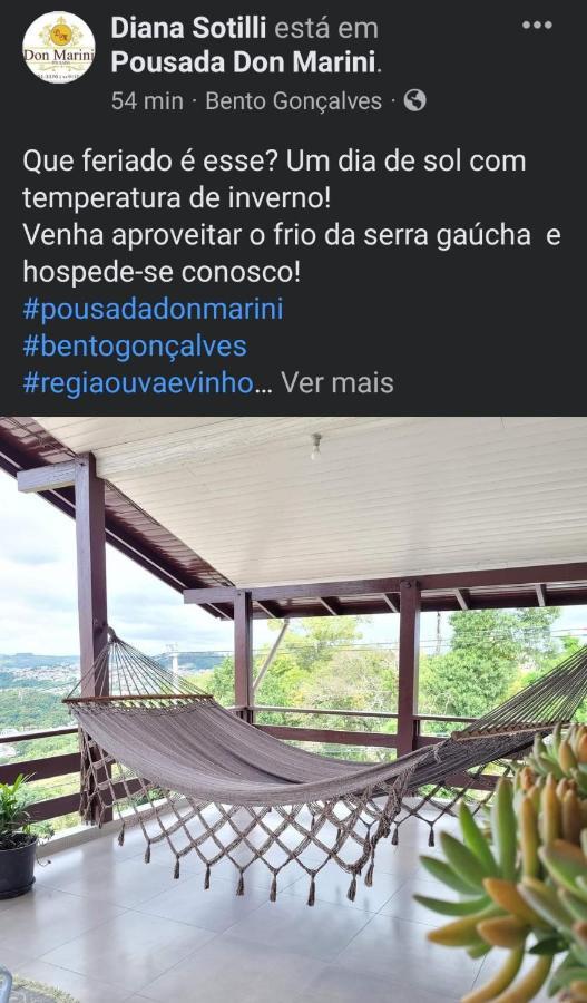 Pousada Don Marini Bento Goncalves Exterior photo